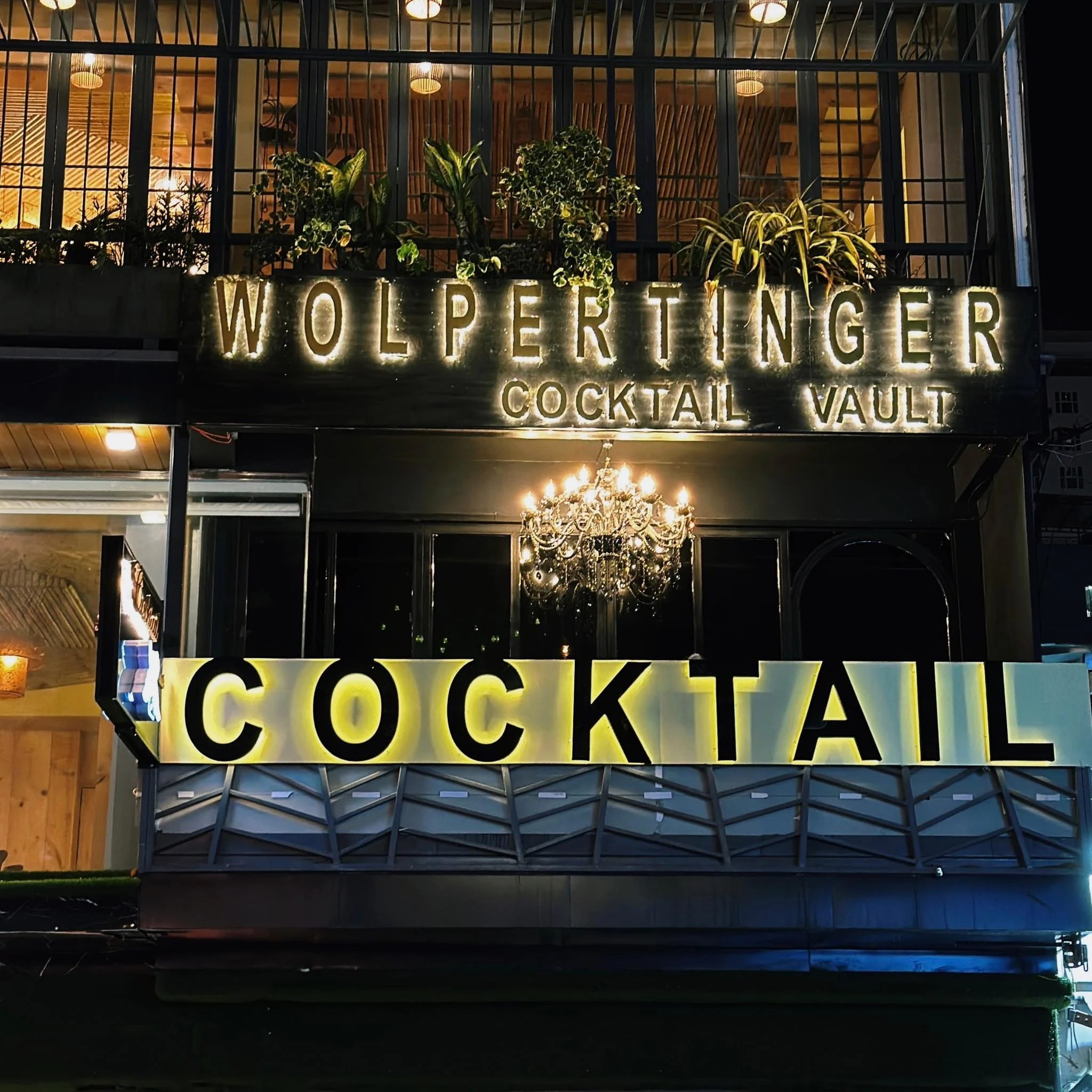 Wolpertinger exterior signage